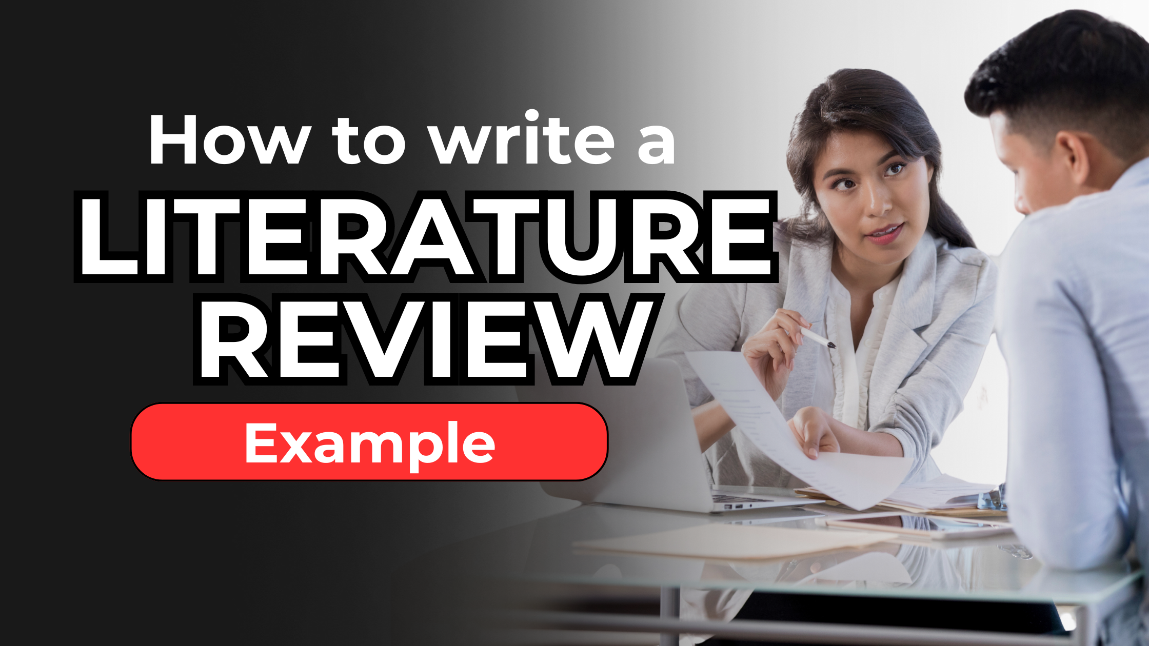 How to write a Literature Review Example: A Detailed Guide with Example