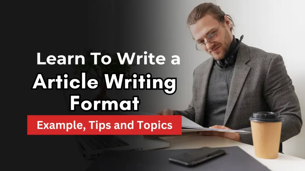 Article Writing Format